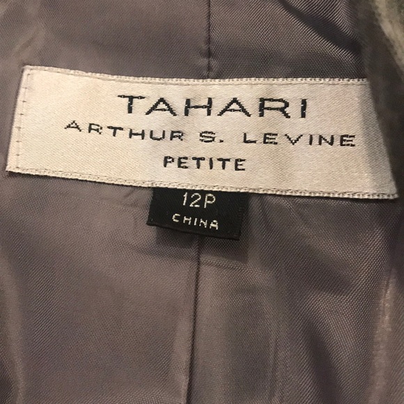 Tahari Arthur S. Levine Pinstripe Blazer - Picture 4 of 6